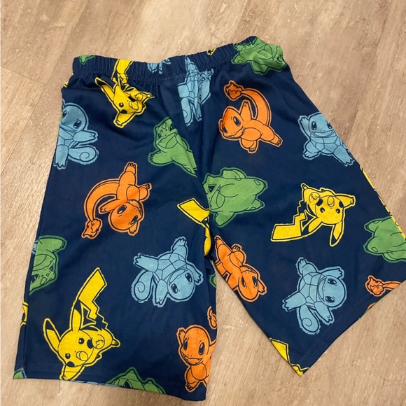 Kids Pokemon Cartoon Character Pajama Shorts Pajamas - XS (4/5) - Picture 1 of 2